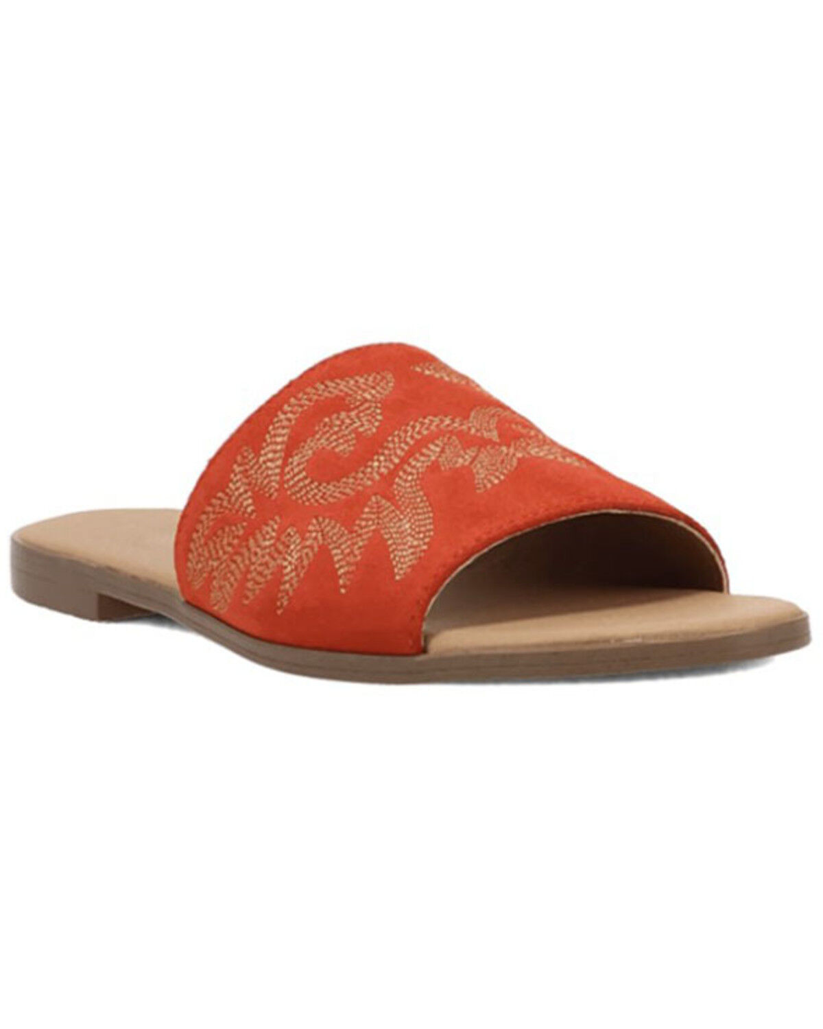 Image #1 - Dingo Women's Lasso Sandals, Red, hi-res