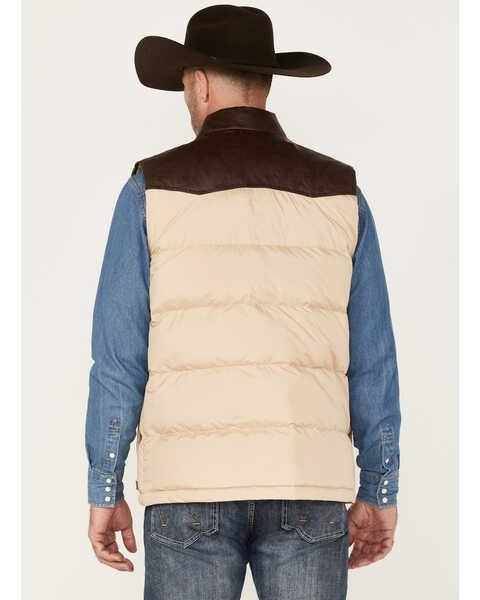 Image #4 - Cody James Men's William Puffer Vest, Sand, hi-res
