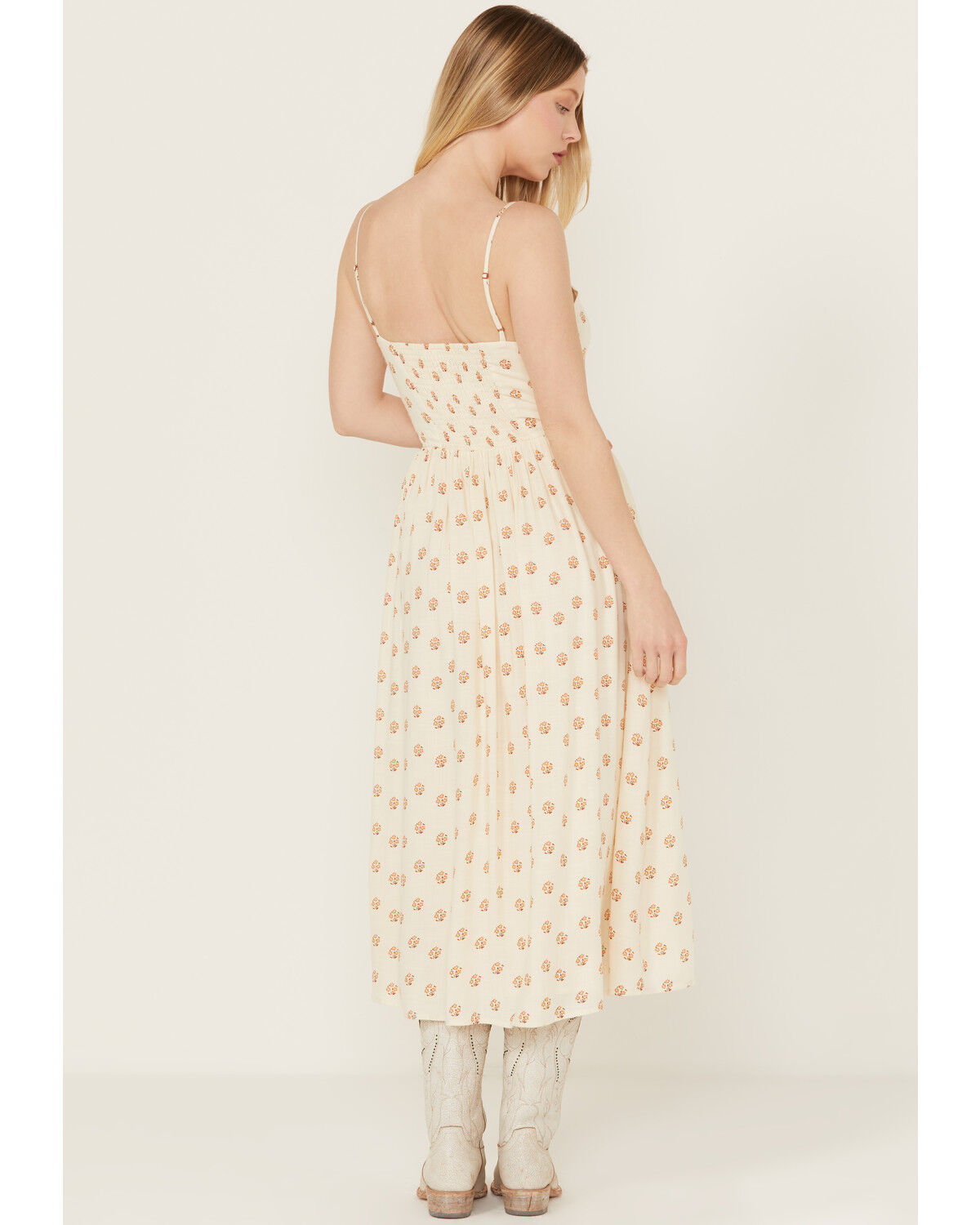 Image #5 - Bila Women's Floral Print Midi Dress, , hi-res