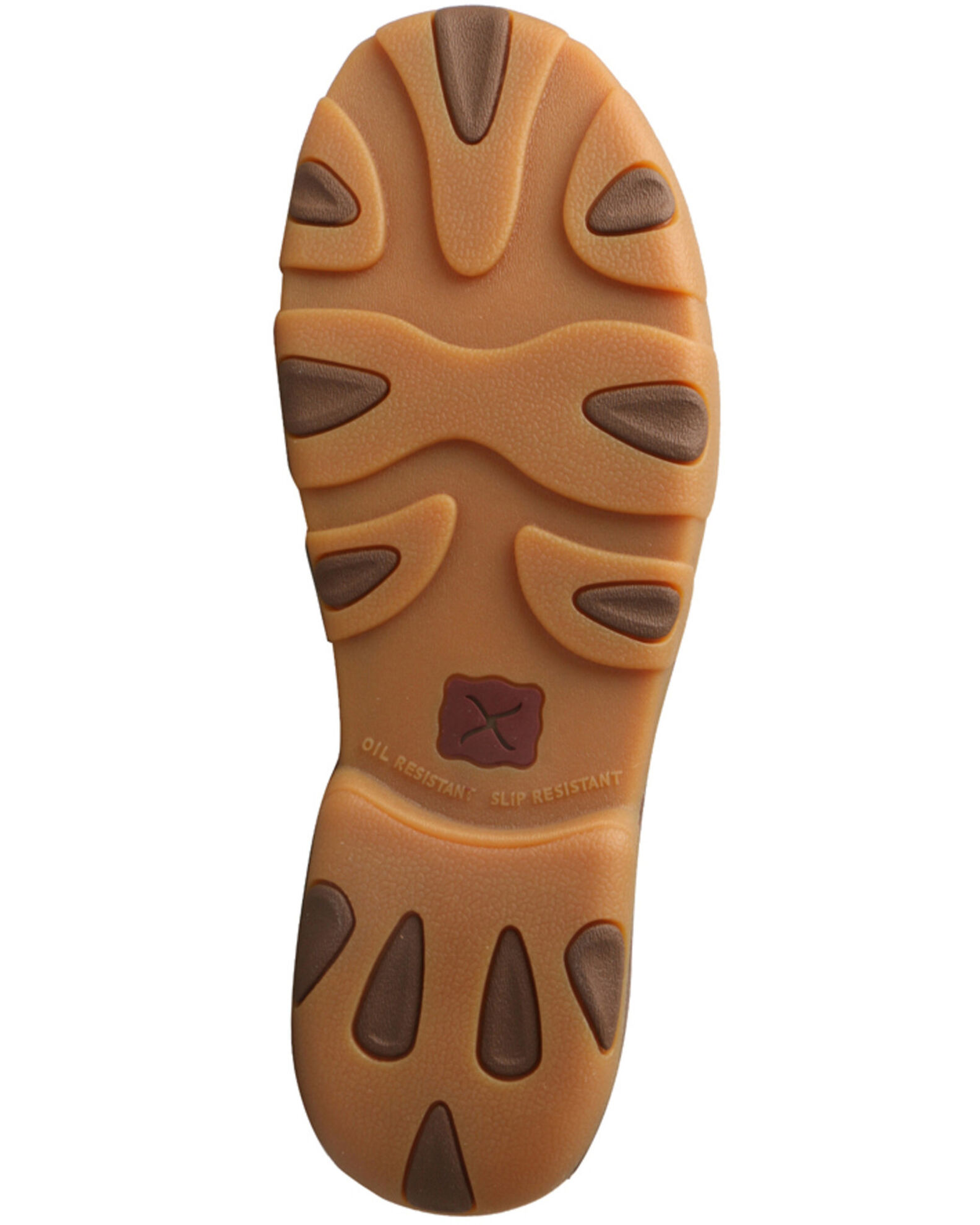 Image #6 - Twisted X Men's Work Chukka Driving Shoes - Steel Toe, Brown, hi-res