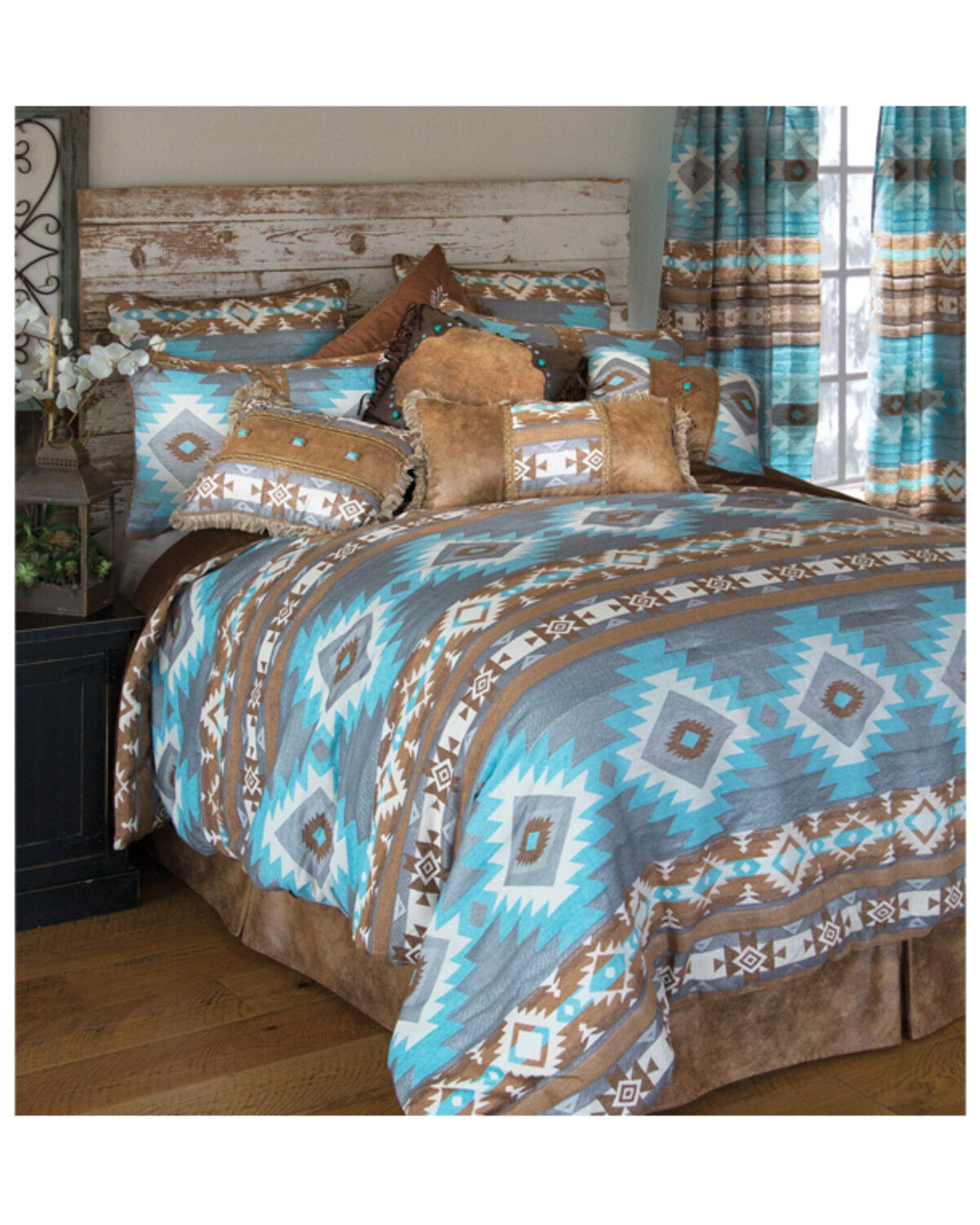 Image #1 - Carstens Home Mesa Daybreak Bedding Set - King, Blue, hi-res
