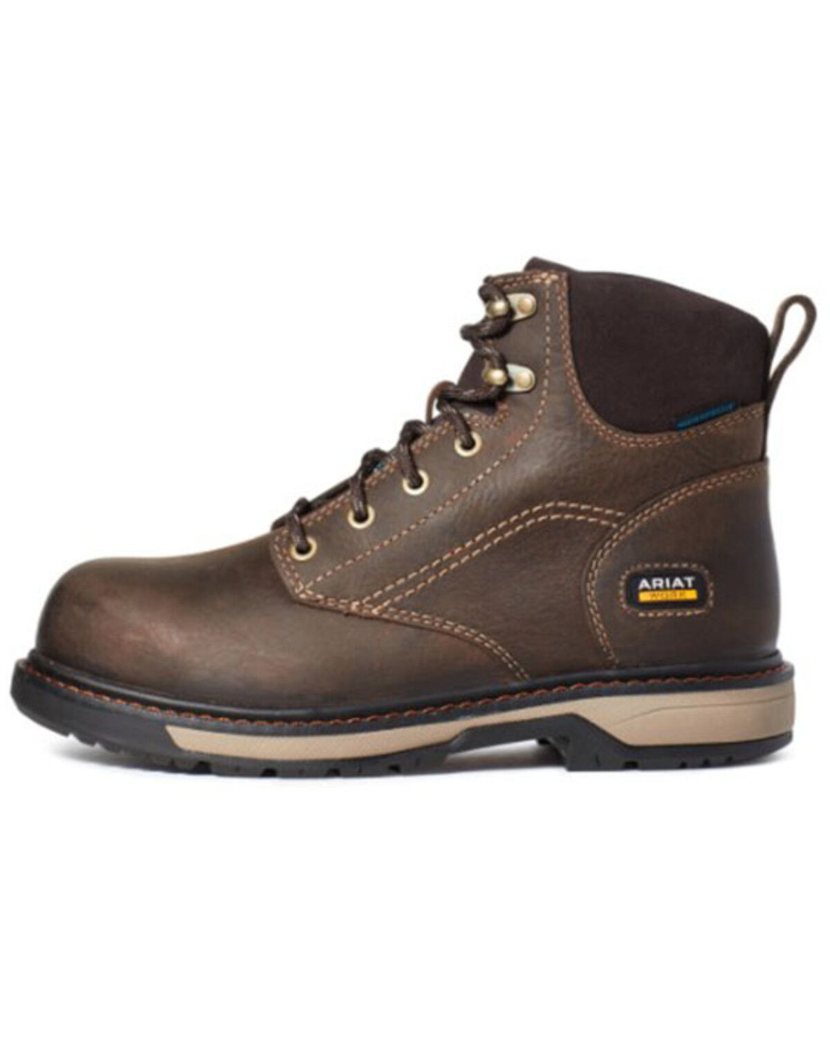 Image #2 - Ariat Women's Riveter Waterproof Work Boots - Composite Toe, , hi-res