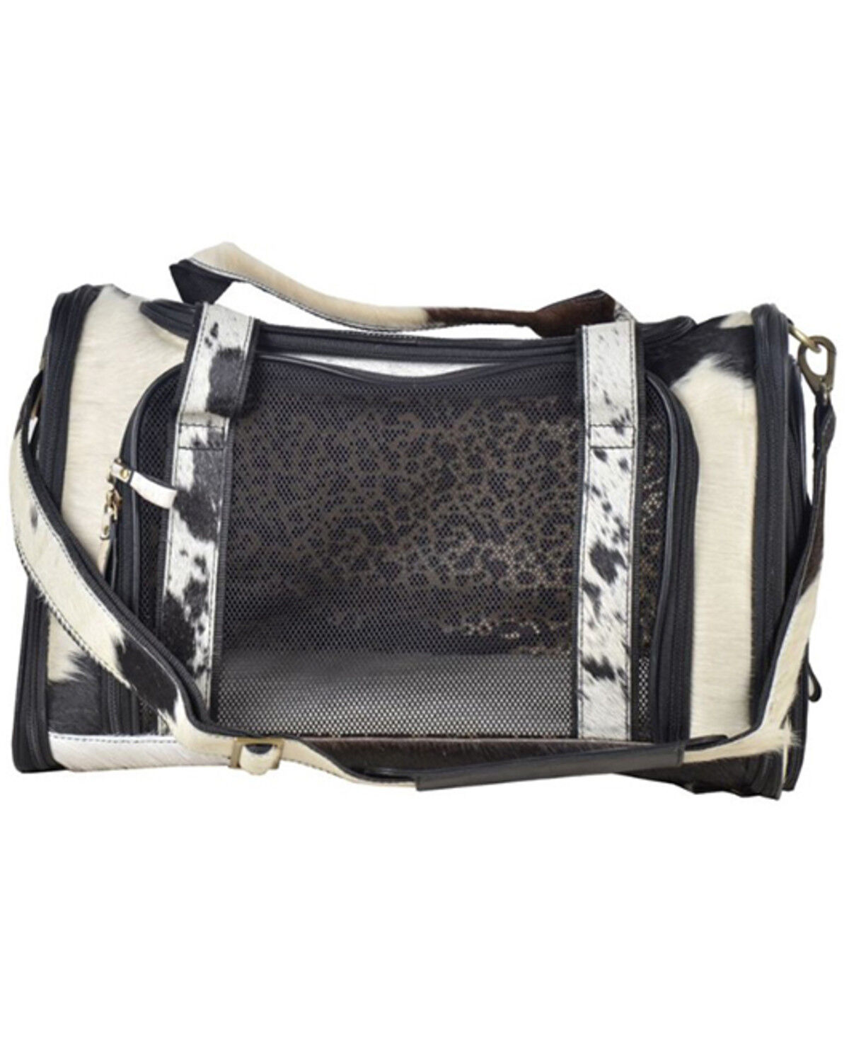 Image #2 - Myra Bag Smoke Hair-On Leather Dog Bag, Multi, hi-res