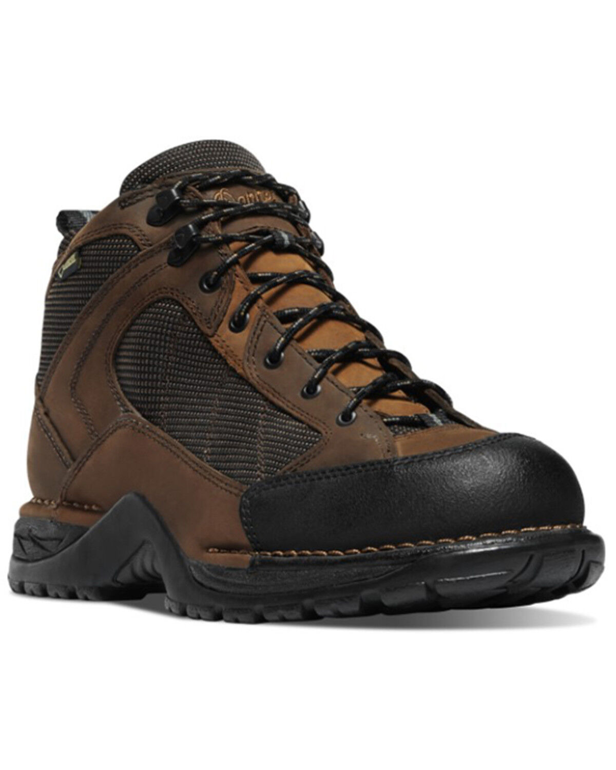 Image #2 - Danner Men's Radical 452 5.5" Hiking Boots - Soft Toe, Dark Brown, hi-res