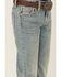 Image #2 - Rock & Roll Denim Boys' Two Tone Bootcut Denim Jeans, Blue, hi-res