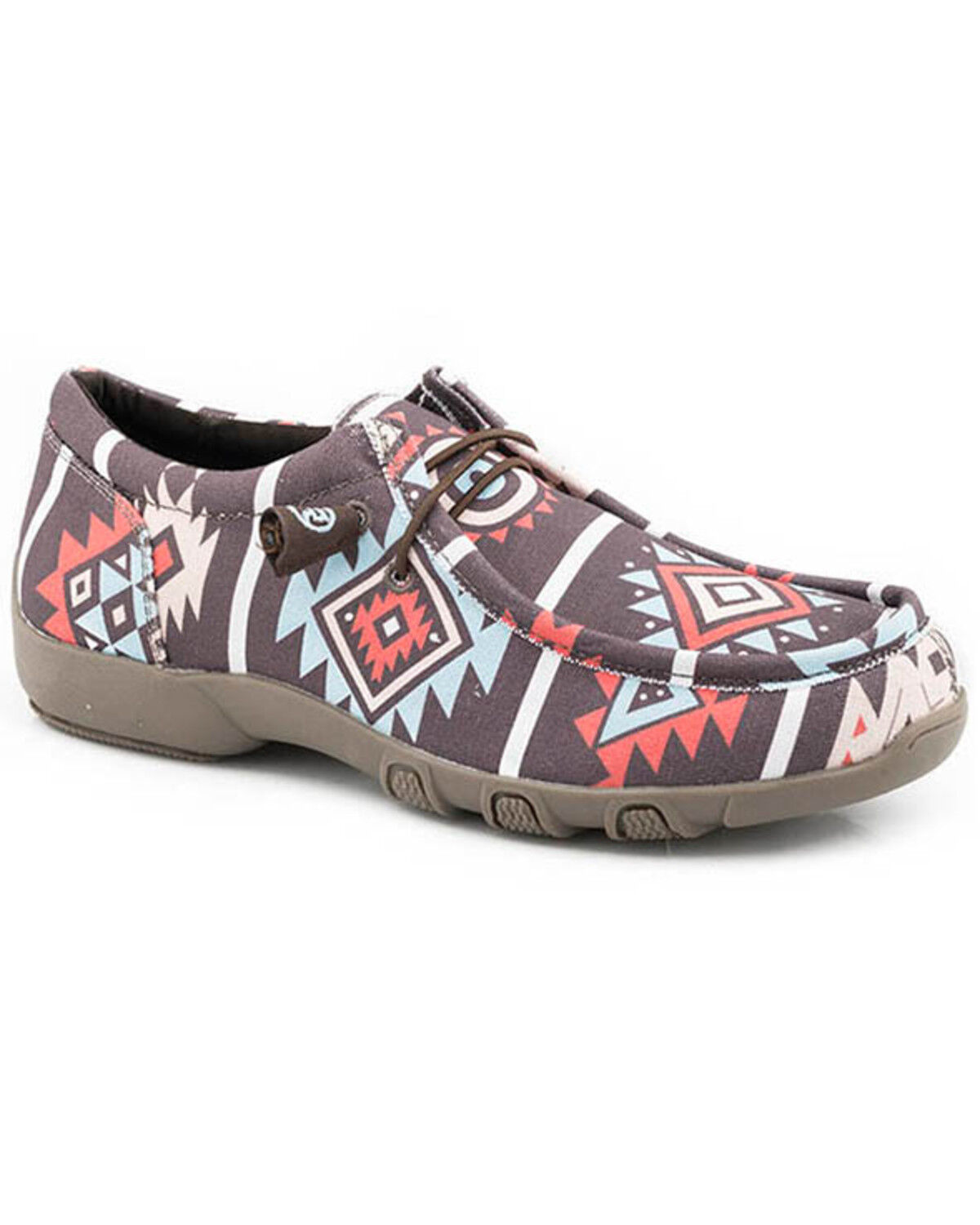 Image #1 - Roper Women's Chillin Slip-On Causal Shoes - Moc Toe, Brown, hi-res