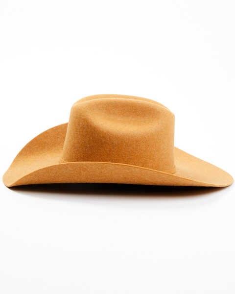 Image #3 - Serratelli Men's Antelope 8X Felt Cowboy Hat, Camel, hi-res