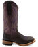Image #2 - Ferrini Women's Maggie Western Boots - Broad Square Toe, Chocolate, hi-res