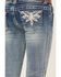 Image #2 - Shyanne Little Girls' Floral Dreamcatcher Bootcut Jeans, Blue, hi-res