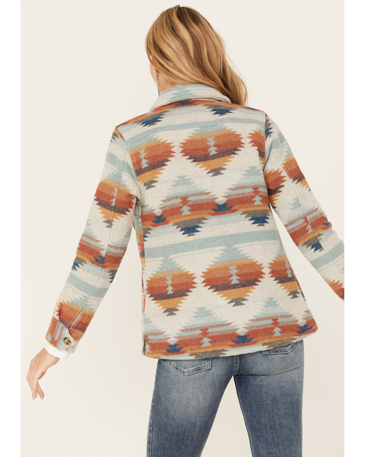 Image #4 - Idyllwind Women's Southwestern Print Jacquard Shacket, , hi-res