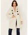 Image #2 - Urban Republic Women's Hooded Sherpa Toggle Coat, , hi-res