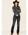Image #1 - Wrangler Retro Women's Dark Wash Sadie Jeans , Indigo, hi-res