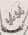 Shyanne Women's Wild Soul Layered Multi Charm Jewelry Set, Silver, hi-res