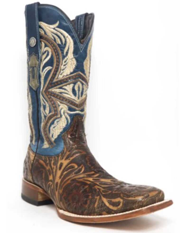 Tanner Mark Men's Jungle Western Boots - Broad Square Toe, Oryx, hi-res