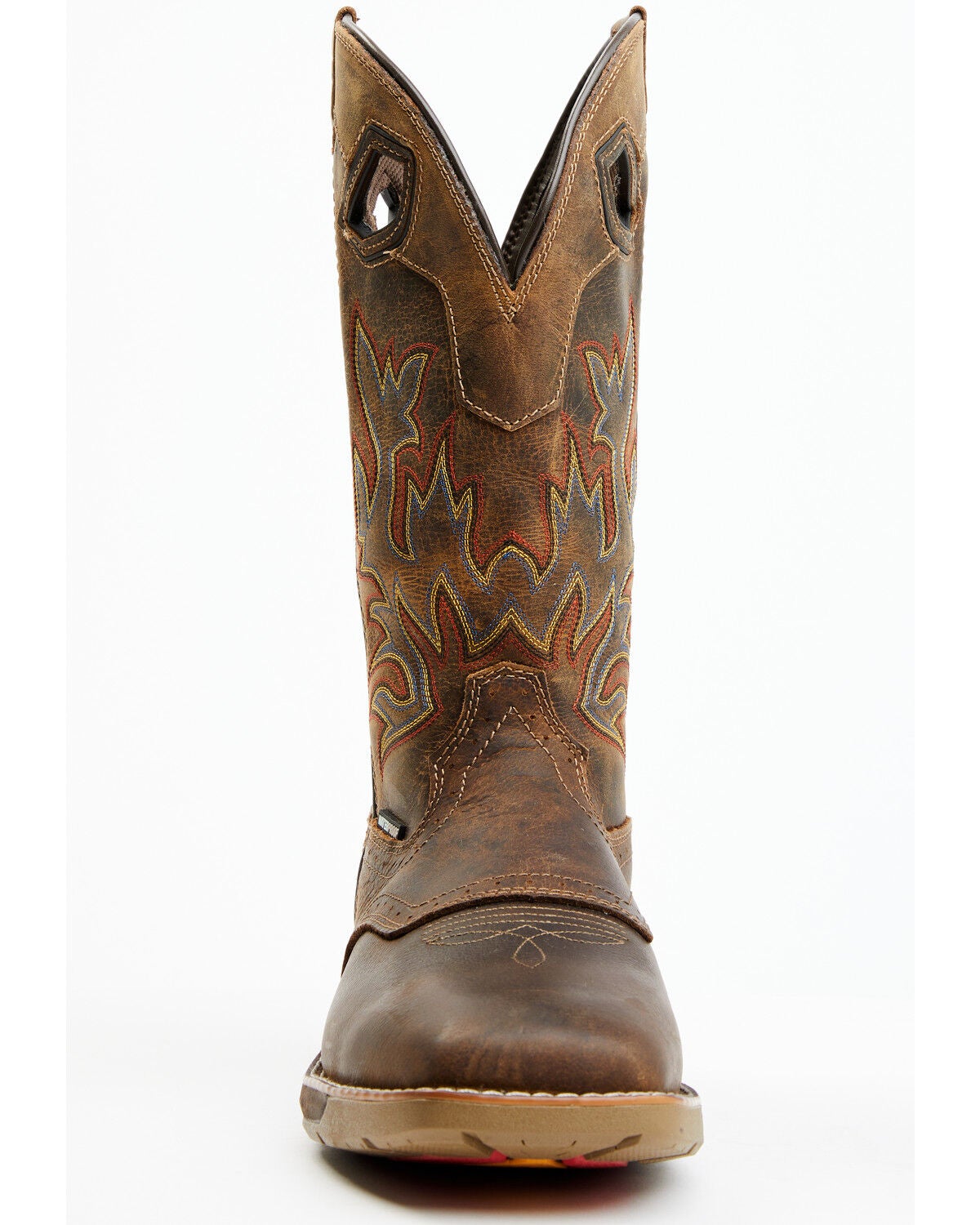 Image #4 - Double H Men's Malign Waterproof Performance Western Roper Boots - Broad Square Toe, , hi-res