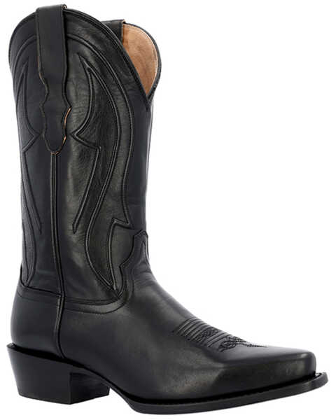 Durango Men's Santa Fe™ Western Boots - Snip Toe , Black, hi-res