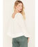 Image #4 - Cleo + Wolf Women's Long Sleeve Flowy Blouse, Cream, hi-res