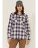 Image #1 - Ariat Women's FR Heritage Plaid Print Long Sleeve Snap Work Shirt, Oatmeal, hi-res