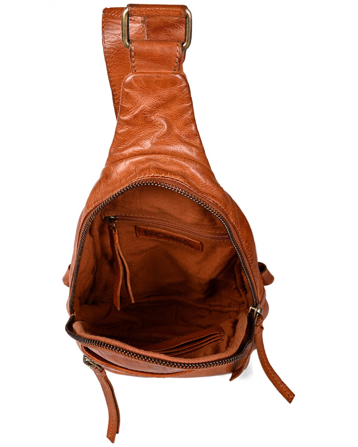 Image #4 - Roan by Bed Stu Women's Trickle Sling Bag, Cognac, hi-res