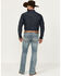 Image #3 - Rock & Roll Denim Men's Pistol Medium Vintage Wash Bootcut Rigid Denim Jeans, Medium Wash, hi-res