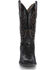 Image #3 - Corral Men's Exotic Python Western Boots - Snip Toe, Black, hi-res