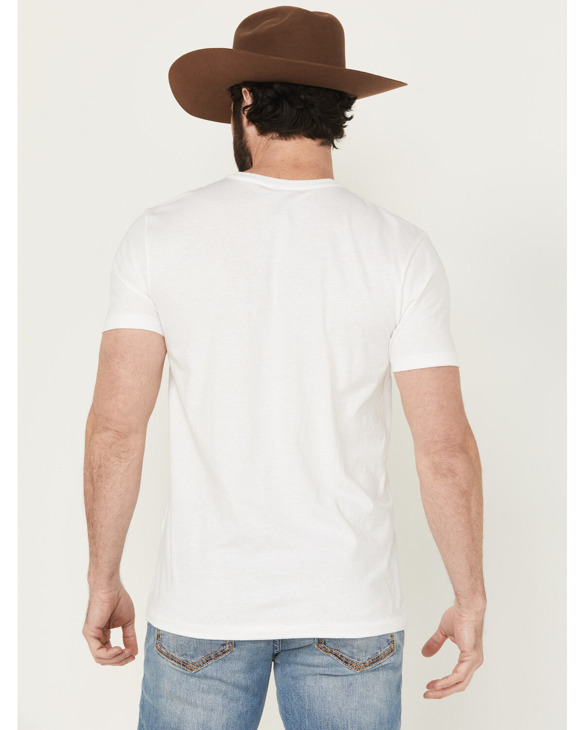 Image #4 - Cody James Men's Heritage Steer Skull Short Sleeve Graphic T-Shirt, White, hi-res