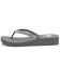 Image #2 - Yellow Box Women's Jello Rhinestone Sandals, Grey, hi-res