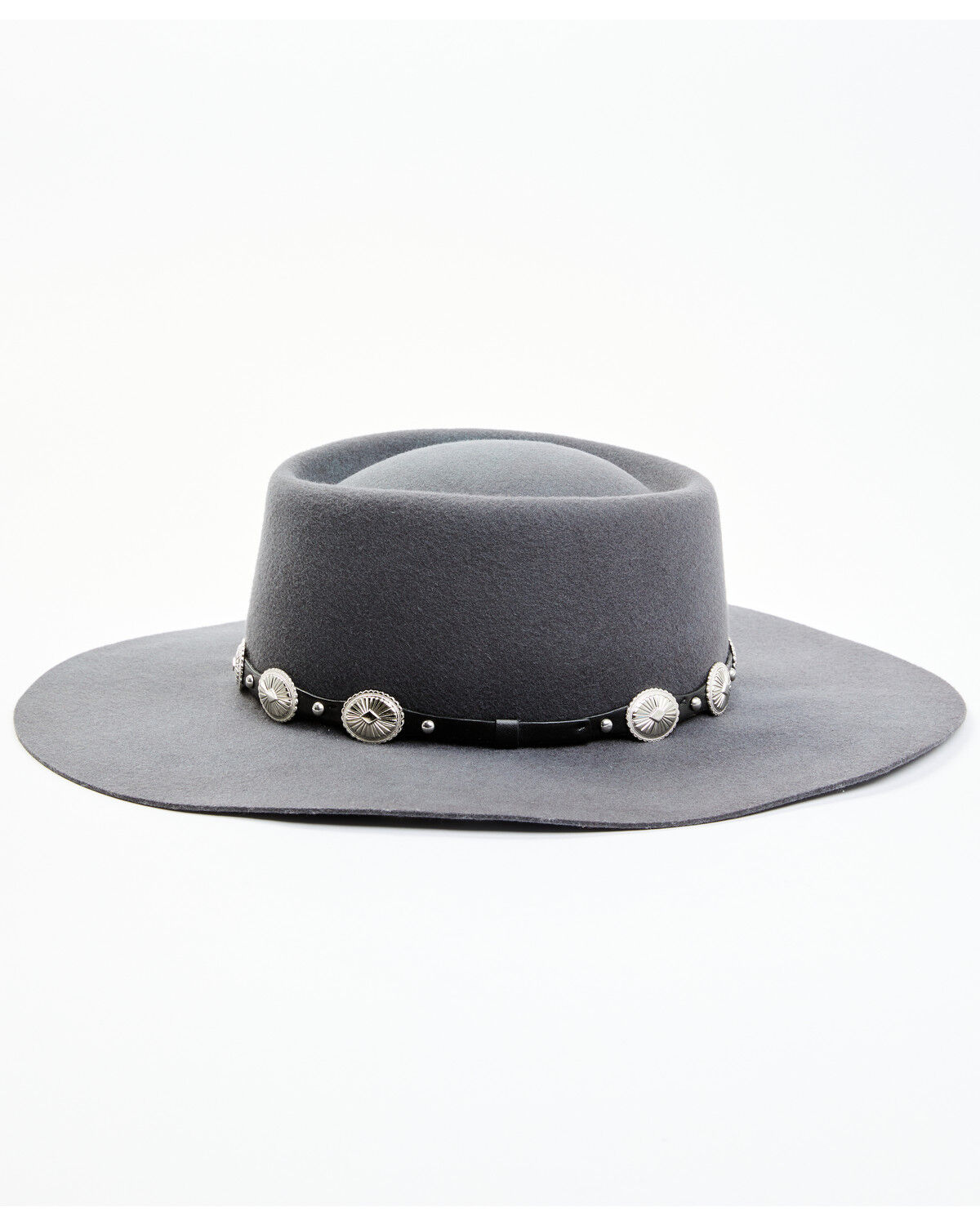 Image #3 - Shyanne Women's Belina Bolero Felt Western Fashion Hat, Grey, hi-res