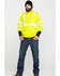 Ariat Men's FR Crew Hi-Vis Long Sleeve Work Shirt , Yellow, hi-res