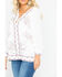 Idyllwind Women's Homegrown Lace-Up Tunic Top, Ivory, hi-res