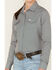 Image #3 - Cinch Women's Geo Print Long Sleeve Snap Stretch Western Shirt, Green, hi-res