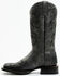 Image #3 - Shyanne Women's Lasy Western Boots - Broad Square Toe, Black, hi-res