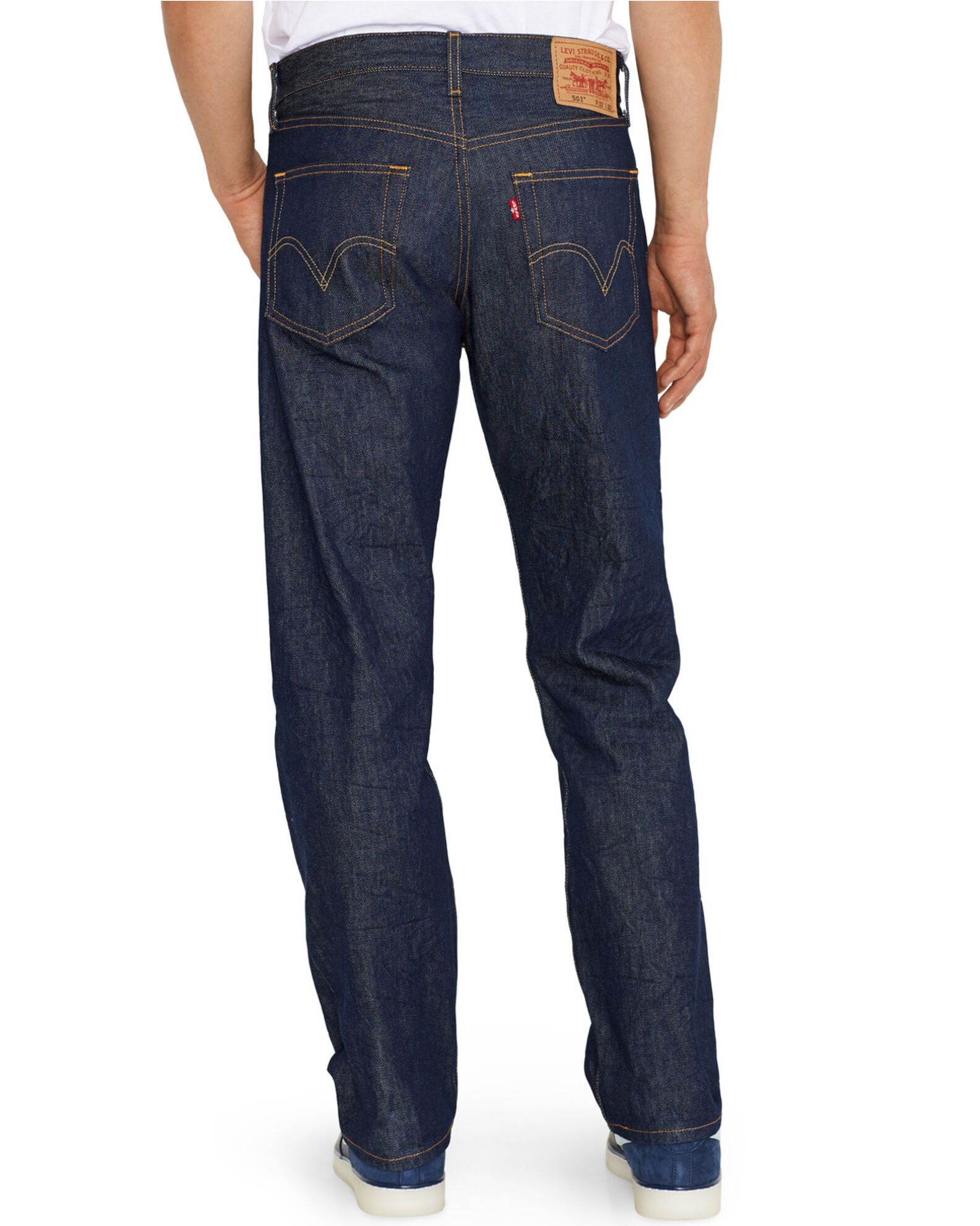 Fantastisch selecteer Bermad Levi's Men's 501 Original Shrink-to-Fit Regular Straight Leg Jeans -  Country Outfitter