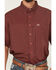 Image #3 - Cinch Men's Geo Print Short Sleeve Button-Down Performance Stretch Western Shirt, Red, hi-res