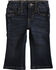 Image #2 - Wrangler Infant Boys' Dark Wash Jeans , Indigo, hi-res