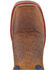 Smoky Mountain Men's Parker Western Boots - Square Toe, Brown/blue, hi-res
