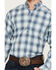Image #3 - Ariat Men's Emiliano Plaid Print Long Sleeve Button-Down Performance Western Shirt, Blue, hi-res