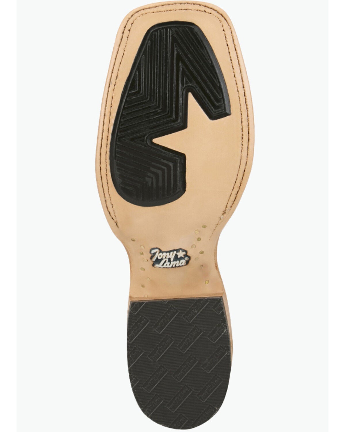 Image #7 - Tony Lama Men's Heritage Juan Exotic Ostrich Western Boots - Broad Square Toe, Brandy Brown, hi-res