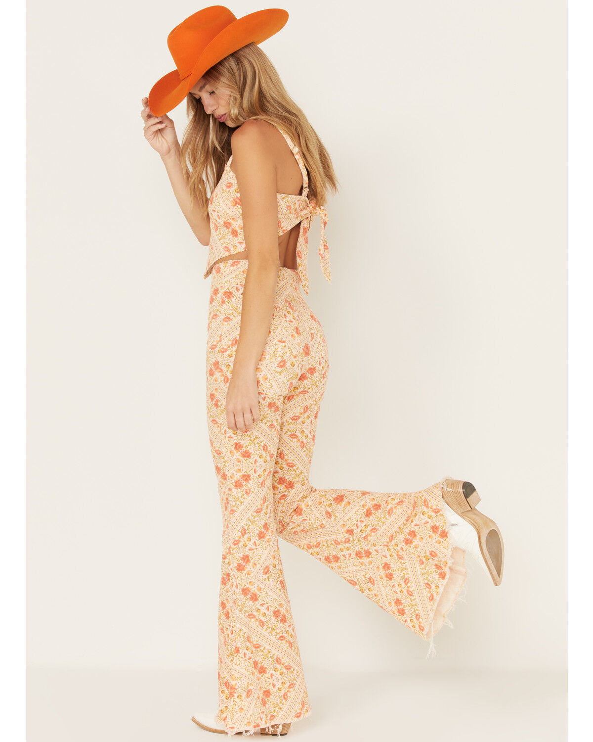 Image #3 - Show Me Your Mumu Women's Belmont Paisley Print Pull On Trouser Pants, Multi, hi-res