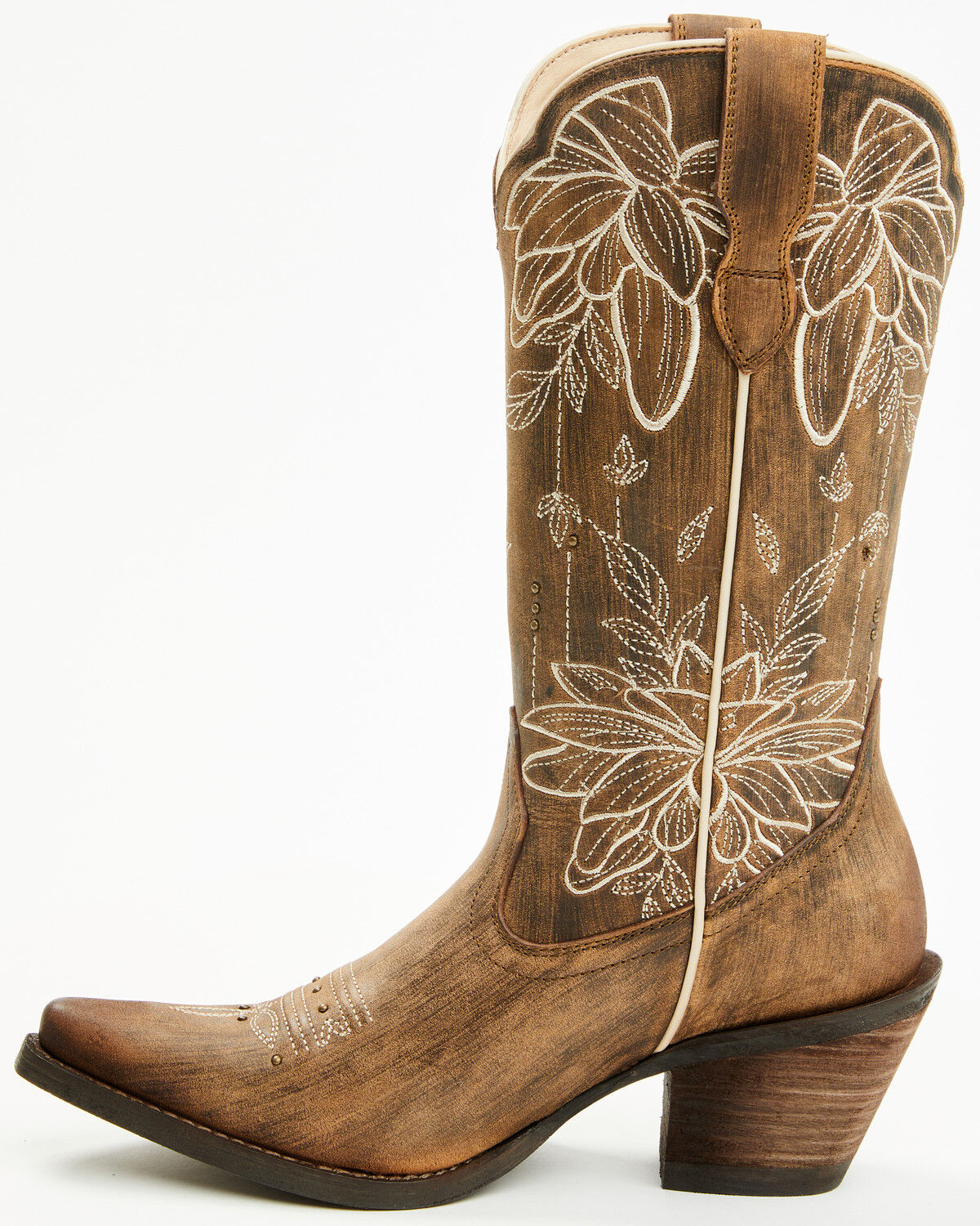 Image #3 - Shyanne Women's Toba Western Boots - Snip Toe, Brown, hi-res