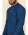 Image #4 - Ariat Men's Charger Logo Graphic Long Sleeve T-Shirt , Blue, hi-res
