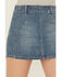 Image #2 - Free People Women's Daylight Medium Wash Denim Mini Skirt, Blue, hi-res
