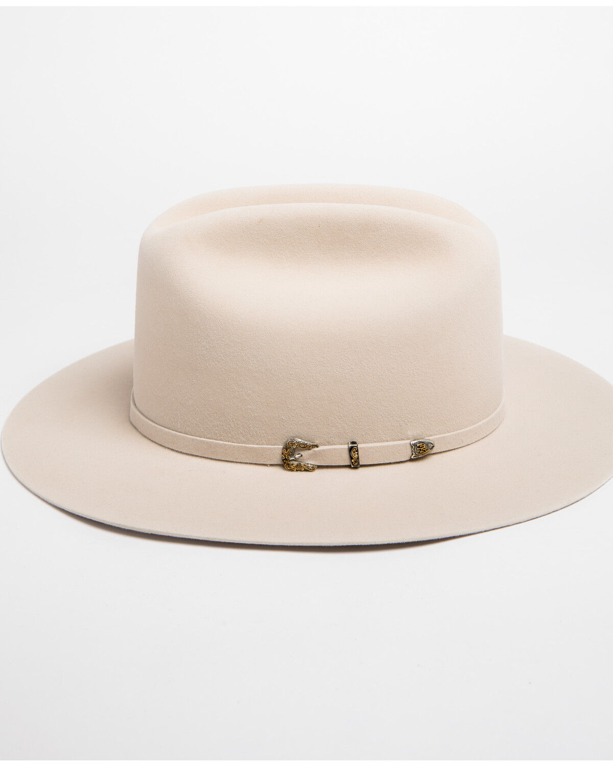 Image #4 - Justin Men's Newman 15X Felt Western Fashion Hat, Buck, hi-res