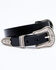 Image #1 - Idyllwind Women's Double Down Western Belt, Black, hi-res