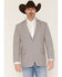 Image #1 - Cody James Men's The Big Spring Faux Suede Button-Down Sportcoat, Light Grey, hi-res