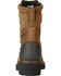 Ariat Men's Powerline H20 8" Lace-Up Work Boots - Composite Toe, Brown, hi-res