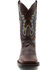 Image #4 - Ferrini Men's Chase Western Boots - Broad Square Toe, Chocolate, hi-res