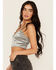 Image #2 - Free People Women's Casino Royal Brami, Silver, hi-res