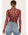 Image #4 - Free People Women's Lady Lux Layering Top , Maroon, hi-res