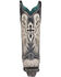 Image #4 - Corral Women's Cross & Wings Overlay Western Boots - Snip Toe, Black, hi-res
